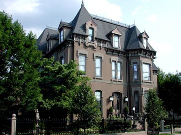 The Houpt/Stegmaier Mansion in Downtown Wilkes-Barre